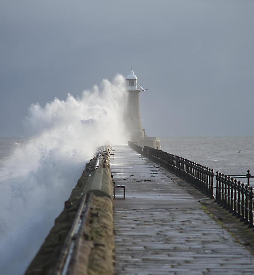 Spanish City View 2, Luxury Sea Front Apartment Free Onsite Parking Whitley Bay Buitenkant foto