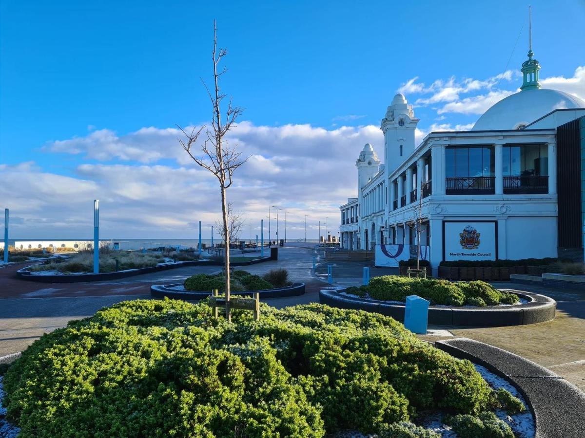 Spanish City View 2, Luxury Sea Front Apartment Free Onsite Parking Whitley Bay Buitenkant foto